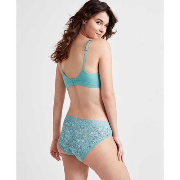 State of Day Women's Cotton Blend Bralette Canton Size L 1463 - Picture 2 of 3